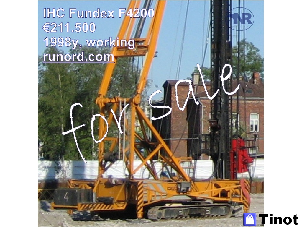 IHC Fundex F4200 (1998) буровая установка бу - 1/1