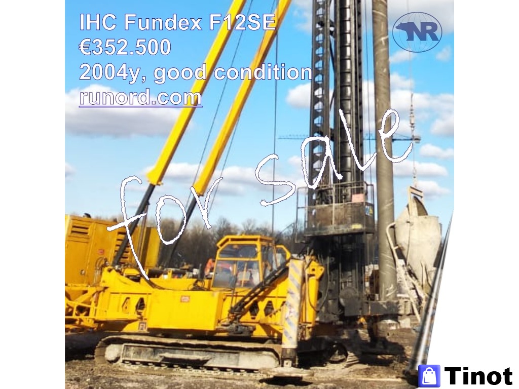 IHC Fundex F12SE (2004) буровая установка бу - 1/1
