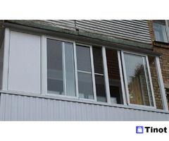 Остекление балконов, окна пвх, алюминиевые двери